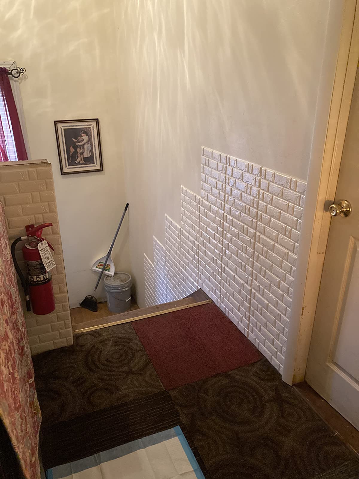 3DBrickWall, tridimenzionalne stenske nalepke z efektom opeke (5 kos.) - Image 6