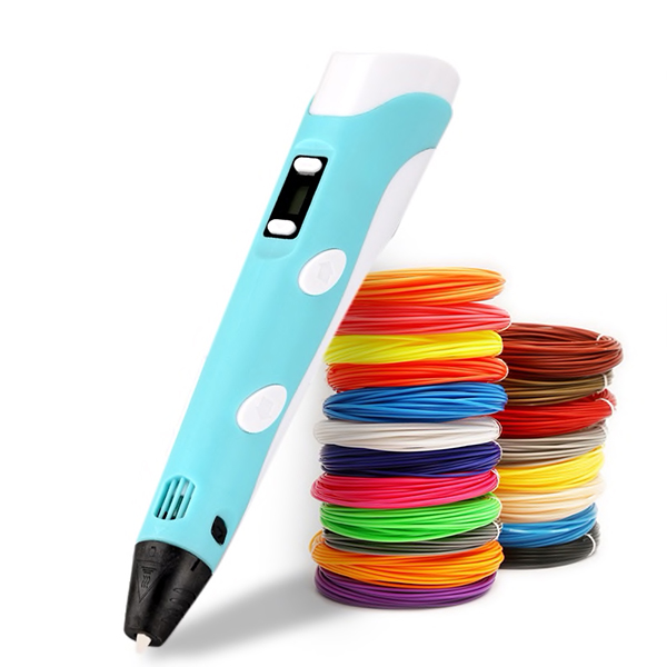 Inovativno pisalo za ustvarjanje 3D risb v 3 različnih barvah 3DPen - Image 6