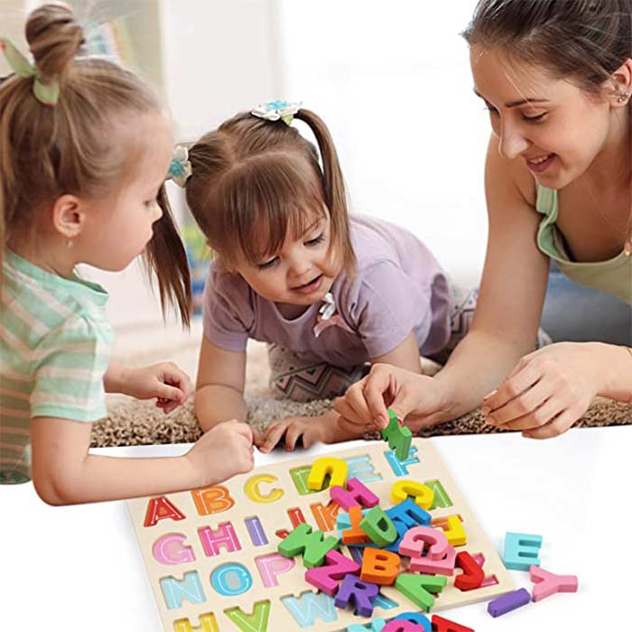 AlphabetPuzzle, lesena sestavljanka s črkami - Image 3