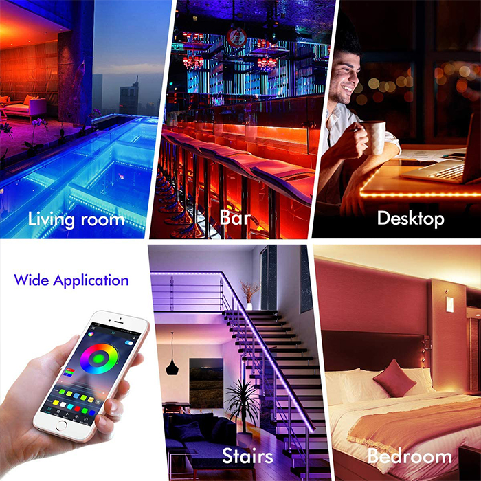 AmbientLedLights, vodoodporen LED trak z daljinskim upravljalcem - Image 10
