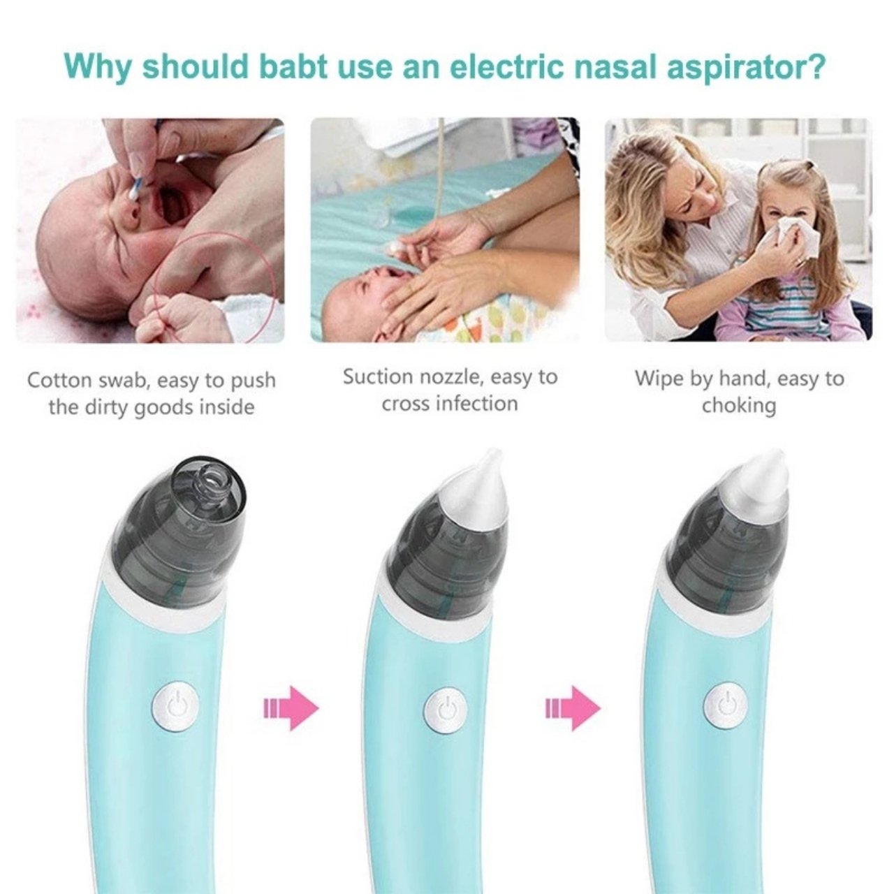 Aspirator, nosni aspirator za dojenčke - Image 7