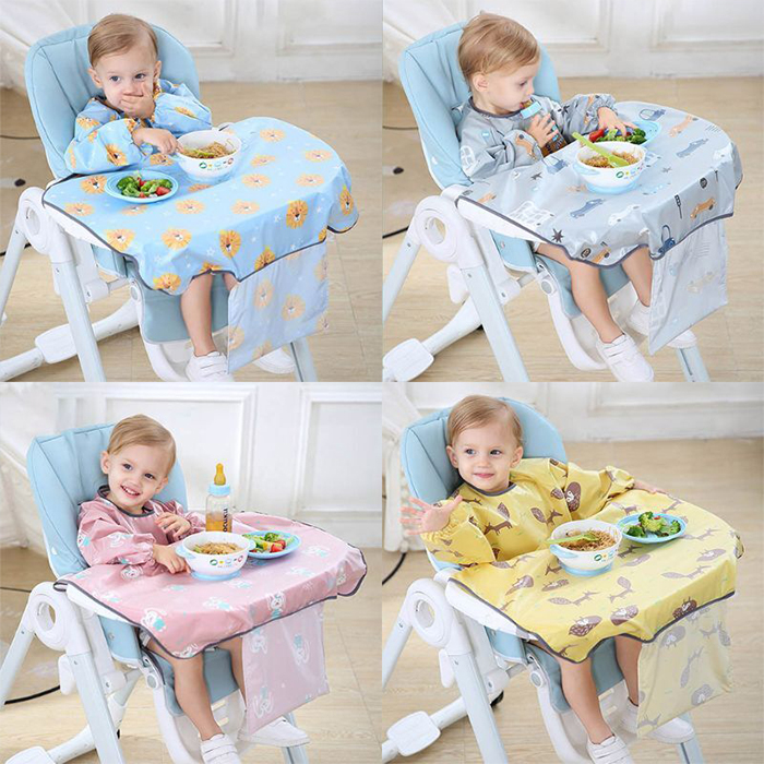 BabySleeve, vodoodporni slinček z rokavi za zaščito pred madeži - Image 7