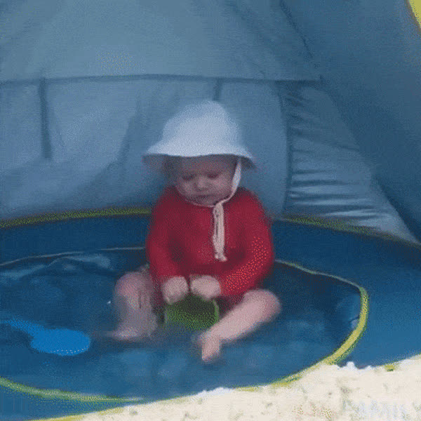BabyTent, otroški šotor z UV zaščito in bazenom - video