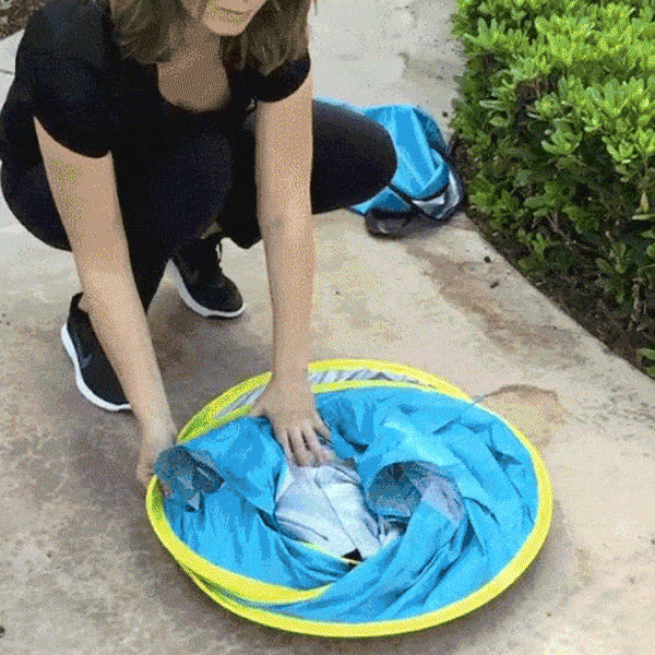 BabyTent, otroški šotor z UV zaščito in bazenom - video