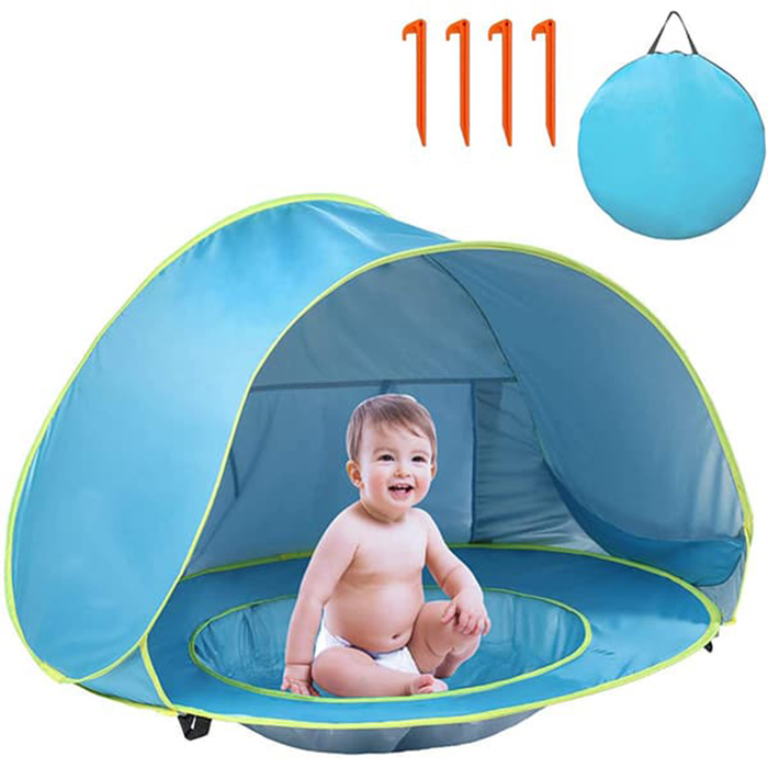 BabyTent, otroški šotor z UV zaščito in bazenom - Image 10