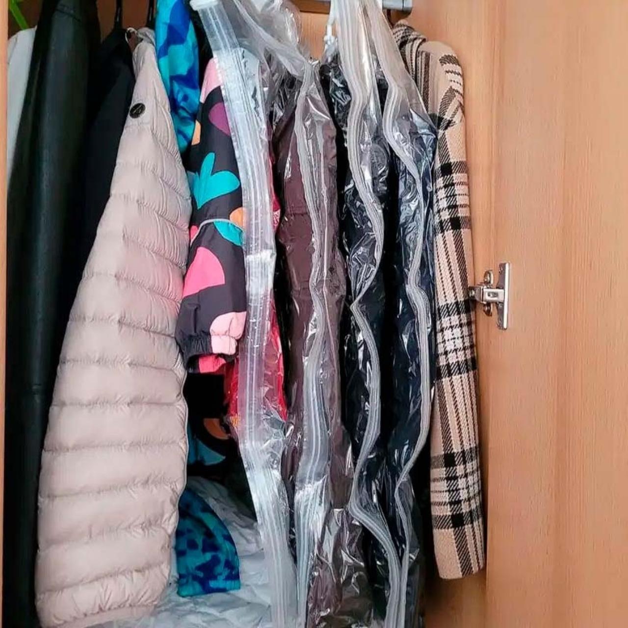 Bagsy, viseče vakuumske vreče za shranjevanje oblačil (4 kos.) - Image 2
