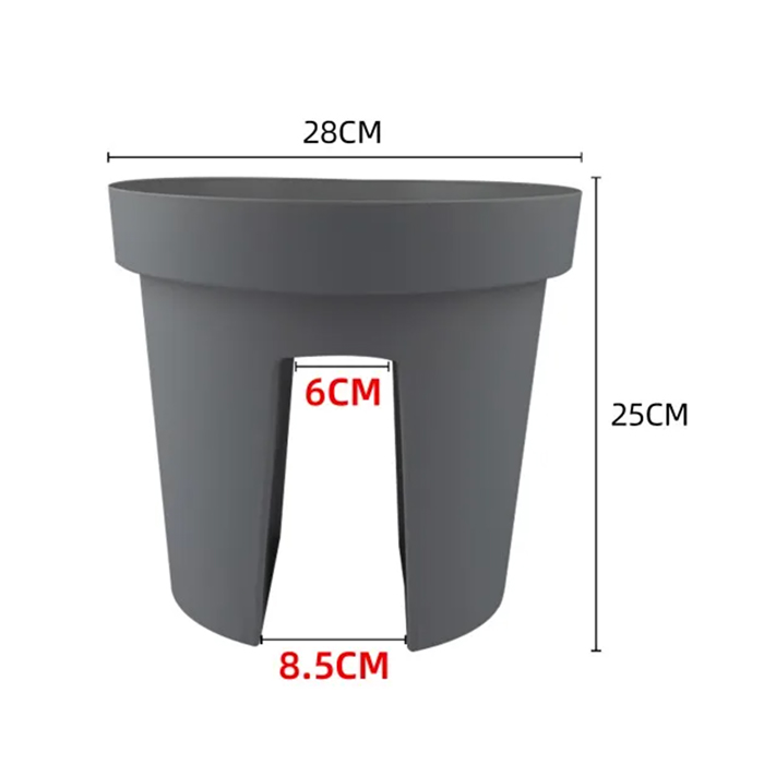 BalconyPots, balkonski lonci za rože (2 kosa) - Image 2