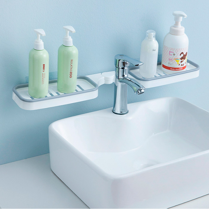 BathroomShelf, kopalniška polica, ki se lahko namesti pod kotom 90° ali 180° - Image 3