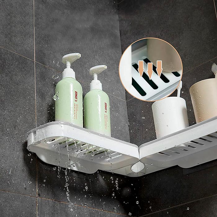 BathroomShelf, kopalniška polica, ki se lahko namesti pod kotom 90° ali 180° - Image 6