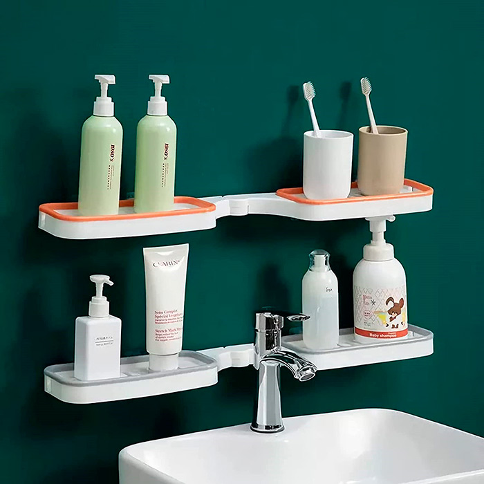 BathroomShelf, kopalniška polica, ki se lahko namesti pod kotom 90° ali 180° - Image 8