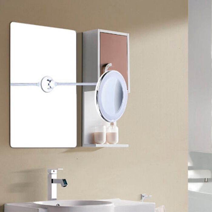 BeautyMirror, ogledalo s povečavo, močno LED lučko in upogljivim držalom - Image 9