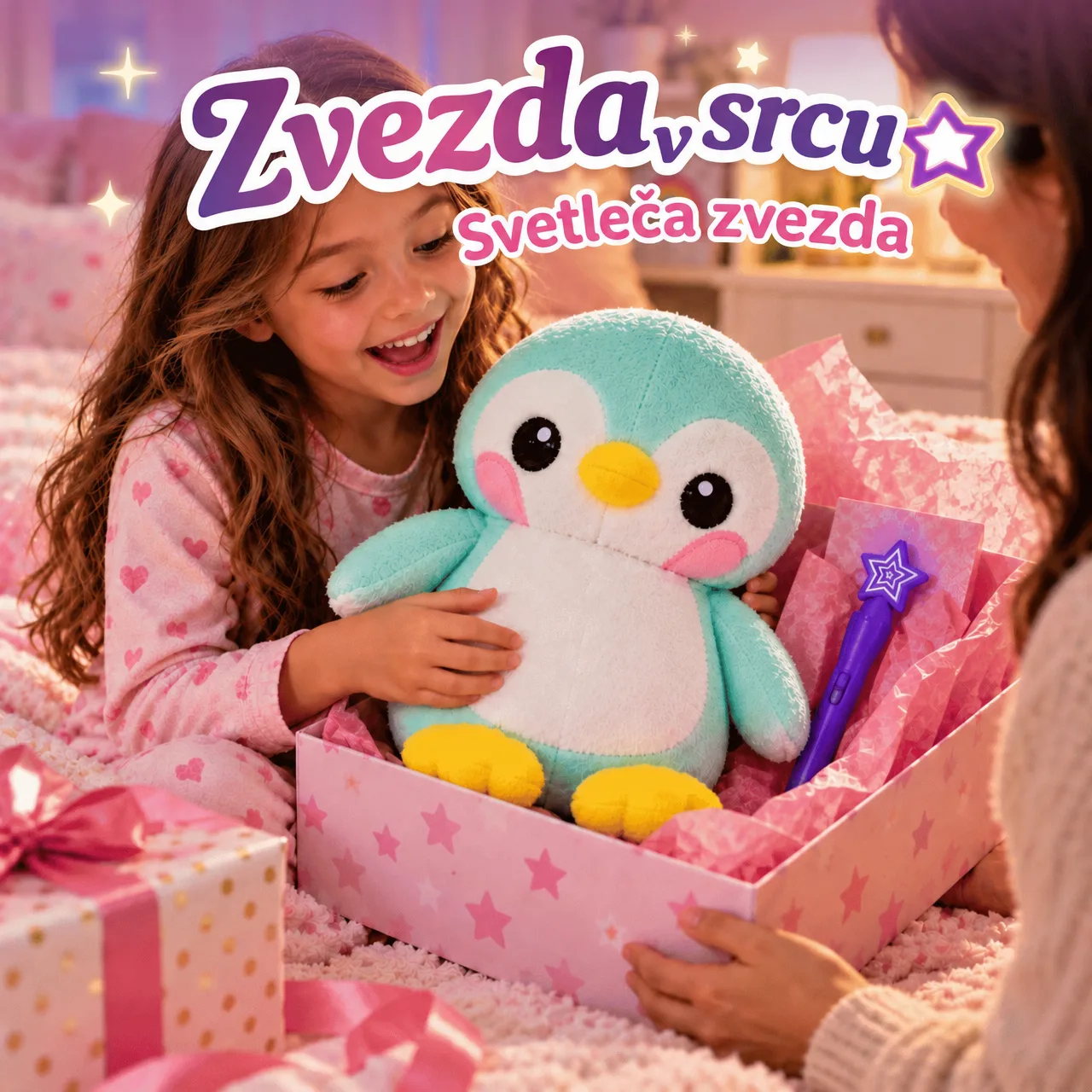 Plišasti pingvinček, ki se sveti v temi, BestFriend - Image 4