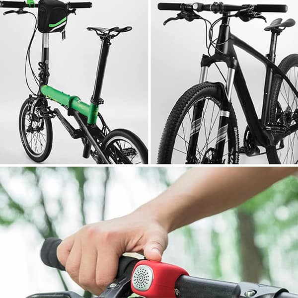 BicycleHorn, elektronski zvonec za kolo ali skiro s 3 različnimi načini zvonjenja - Image 9