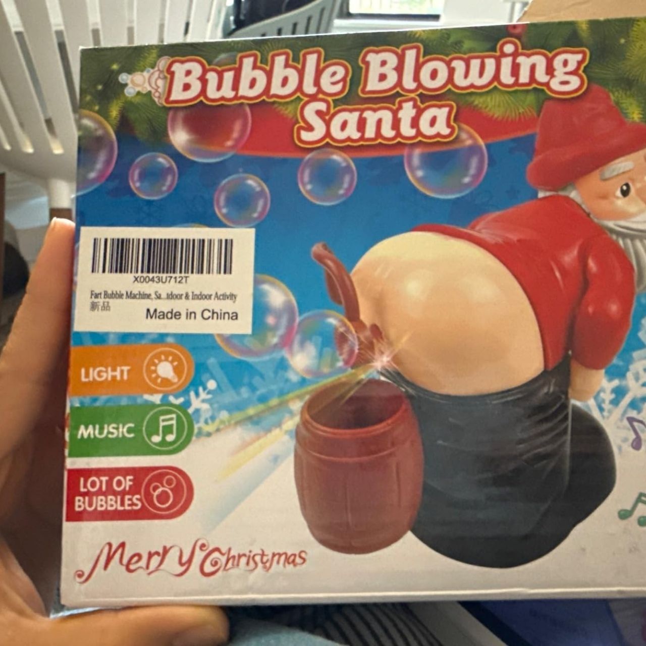 BlowSanta, igrača z milnimi mehurčki Božiček - Image 9