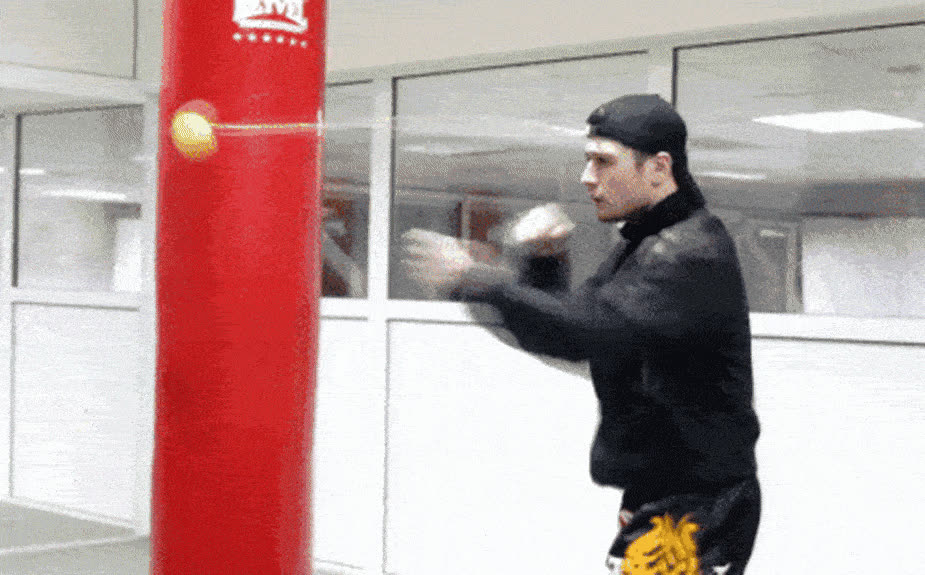 BoxingBall, sistem za domači trening hitrosti, koordinacije in udarcev - video