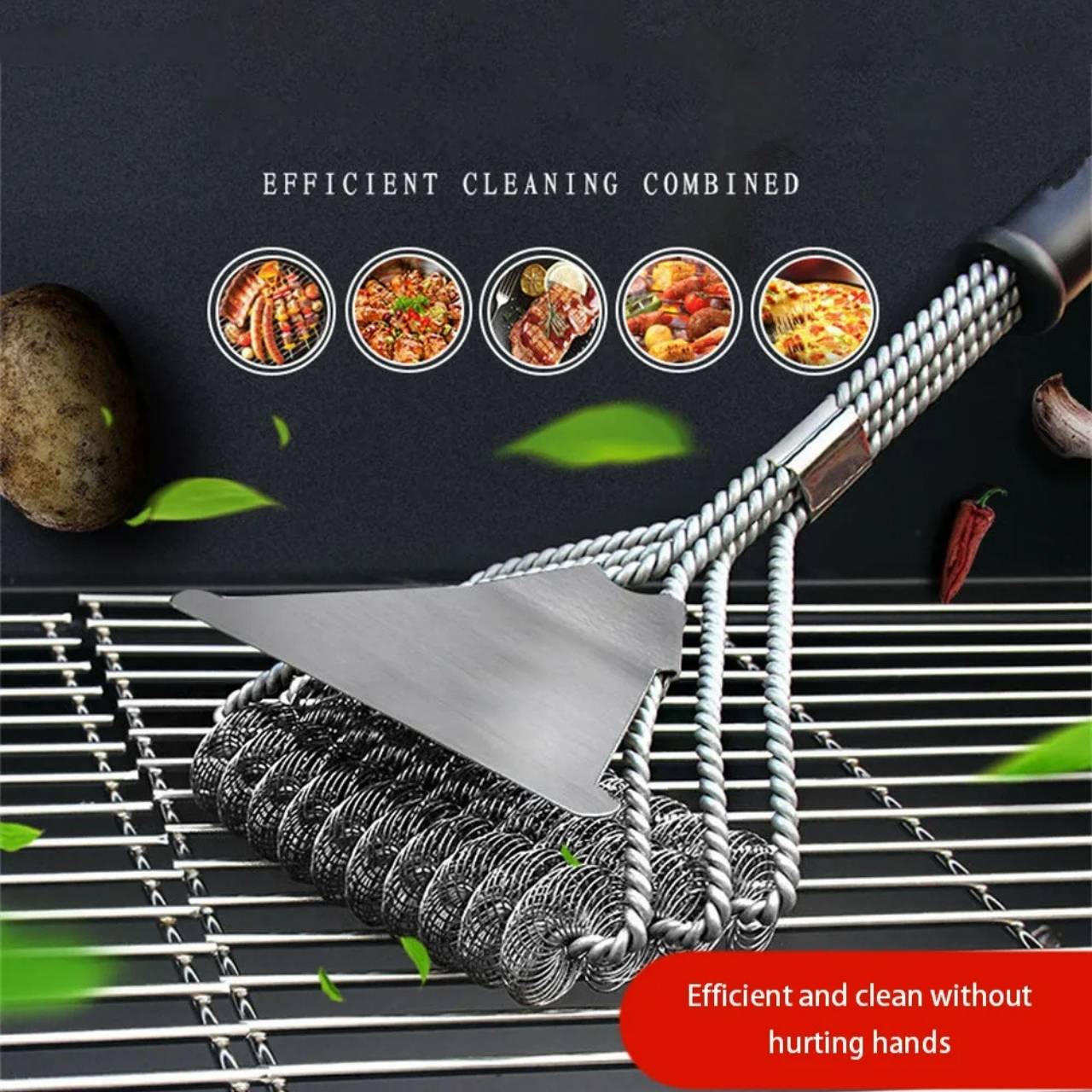 BrushGrill, krtača za čiščenje žara - Image 3