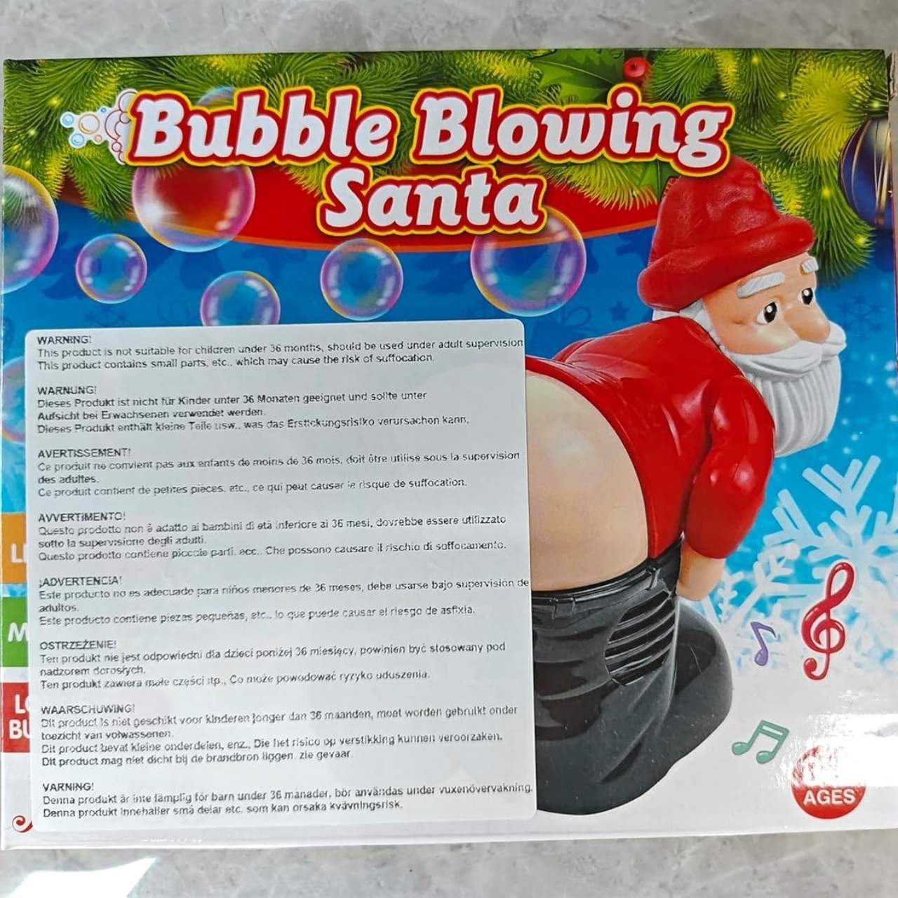 Bubbles, tekočina za milne mehurčke za igračo BlowSanta - Image 7