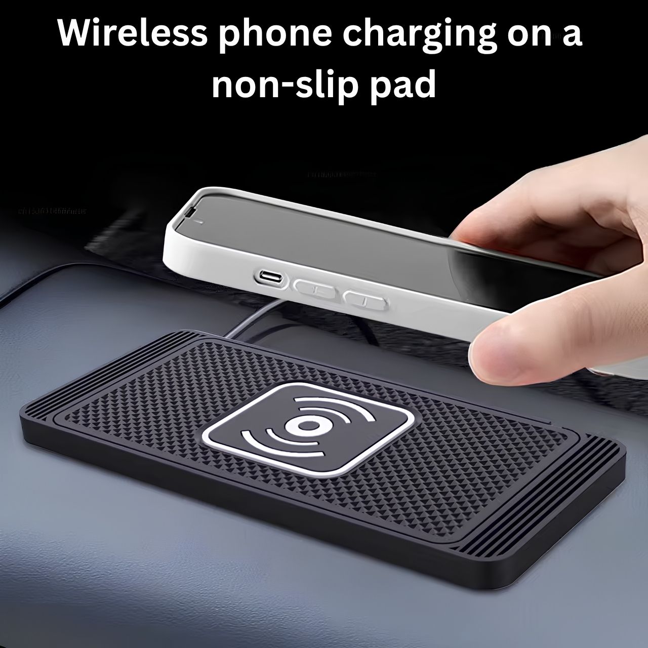 Brezžična polnilna podloga za telefon, CarPad - Image 1