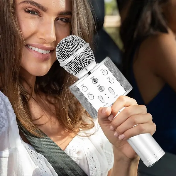 CaraokeStar, brezžični mikrofon z zvočnikom za karaoke - Image 4