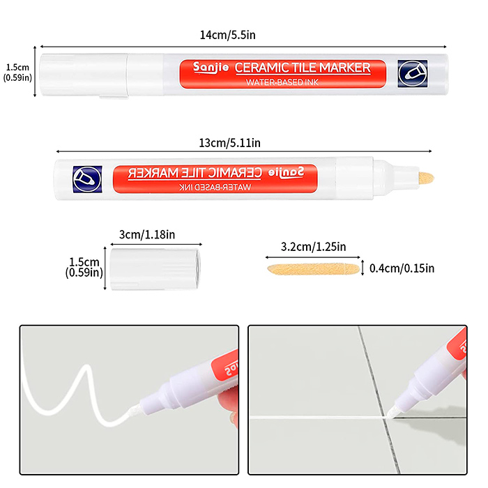 CeramicTilePen, svinčnik za barvanje fug - Image 2