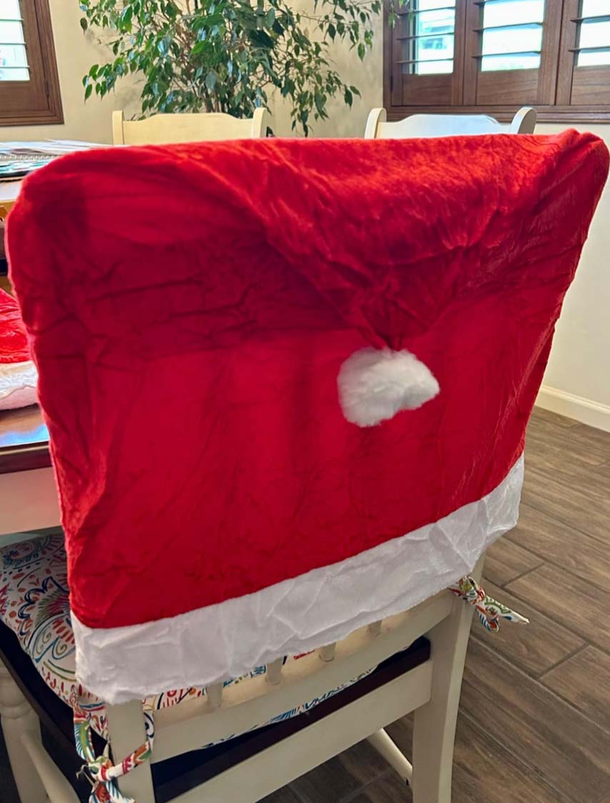 ChairSanta, praznična prevleka za stole (4 kosi) - Image 10