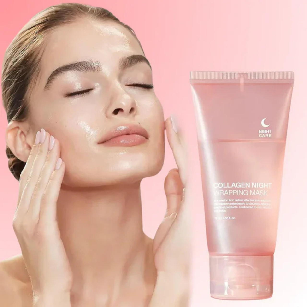 CollagenMask, kolagenska nočna maska za obraz s peel-off učinkom (1+1 GRATIS ) - Image 8