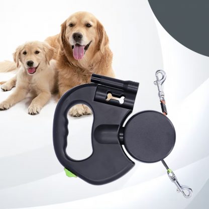 DDR-TST, Dvojni povodec za pse FlexiPaws - Image 3