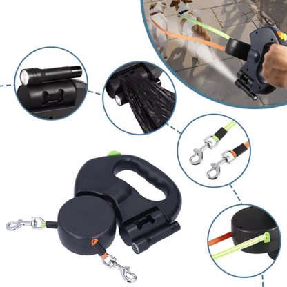 DDR-TST, Dvojni povodec za pse FlexiPaws - Image 5