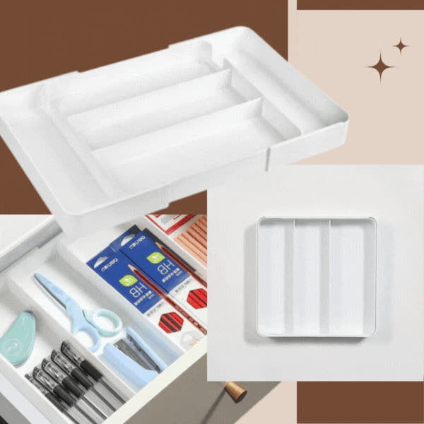 DRAWER, Prilagodljiv organizator predalov - video