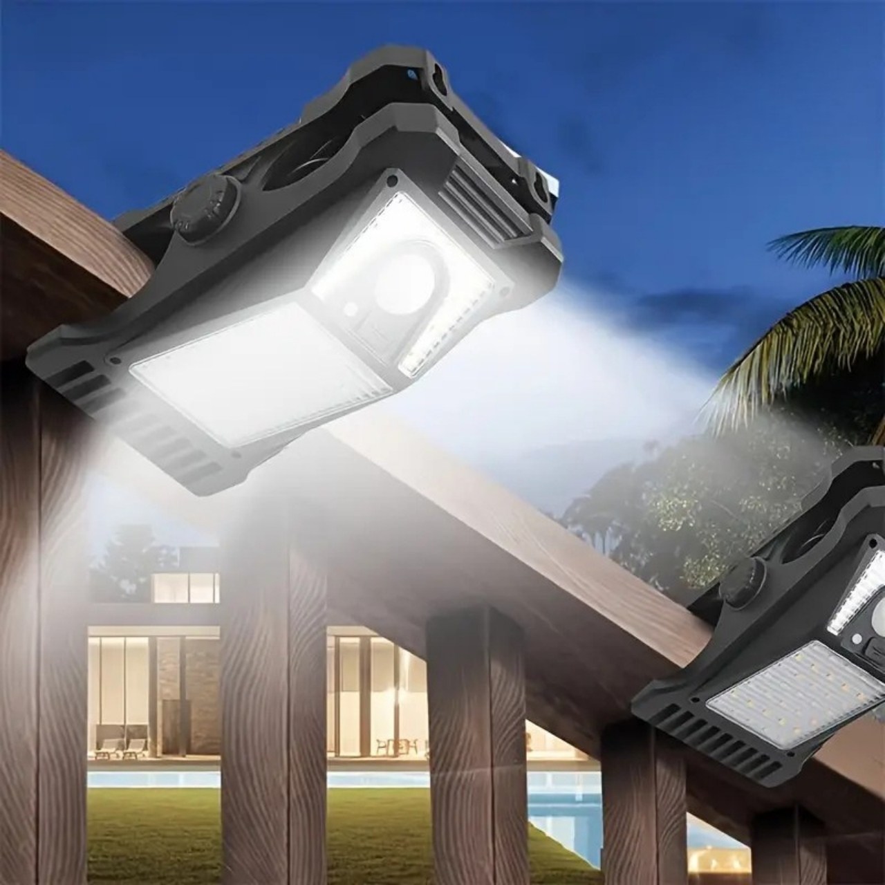 DeckClip, solarna vrtna svetilka s sponko in senzorjem gibanja - Image 13