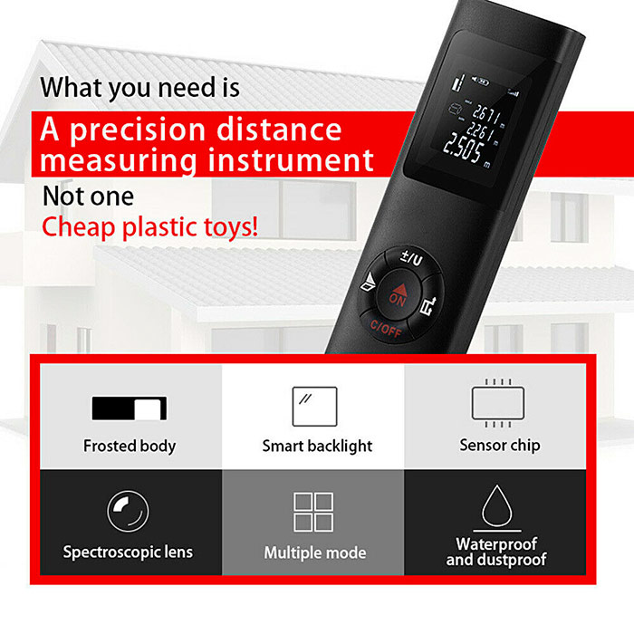DistanceMeter, laserski merilnik razdalje - Image 4