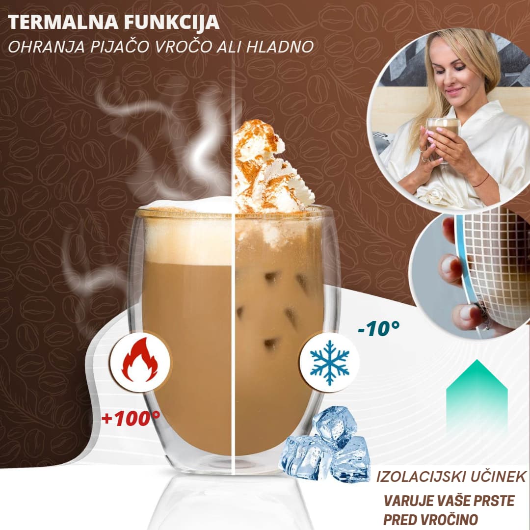 DoubleCups, kozarci z dvojno steno (4 kos.) - Image 3