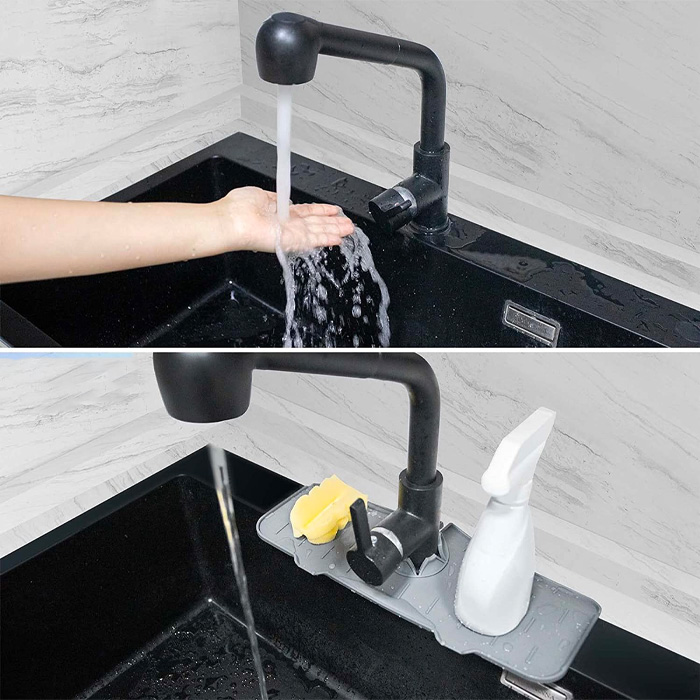 DryingPad, silikonska podloga za kuhinjsko korito ali kopalniški umivalnik - Image 3