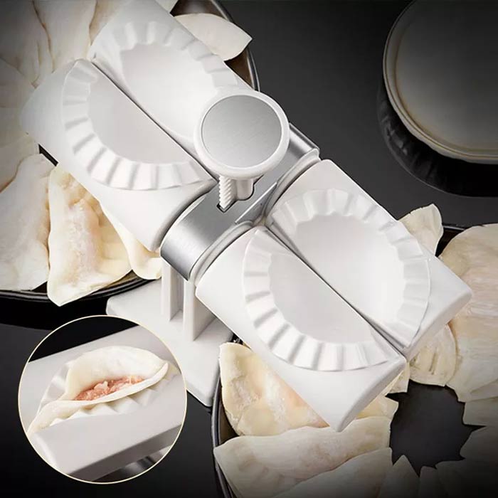 DumplingsMold, kuhinjski pripomoček za izdelavo domačih zavitkov, cmokov in raviolov + GRATIS e-knjiga - Image 2
