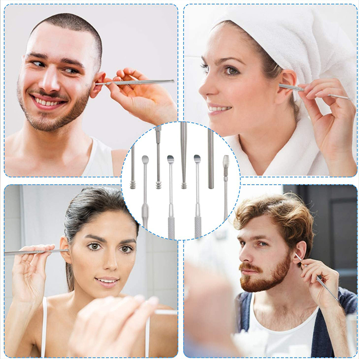 EarCleaningKit, 7-delni set s priborom za varno čiščenje ušes - Image 8