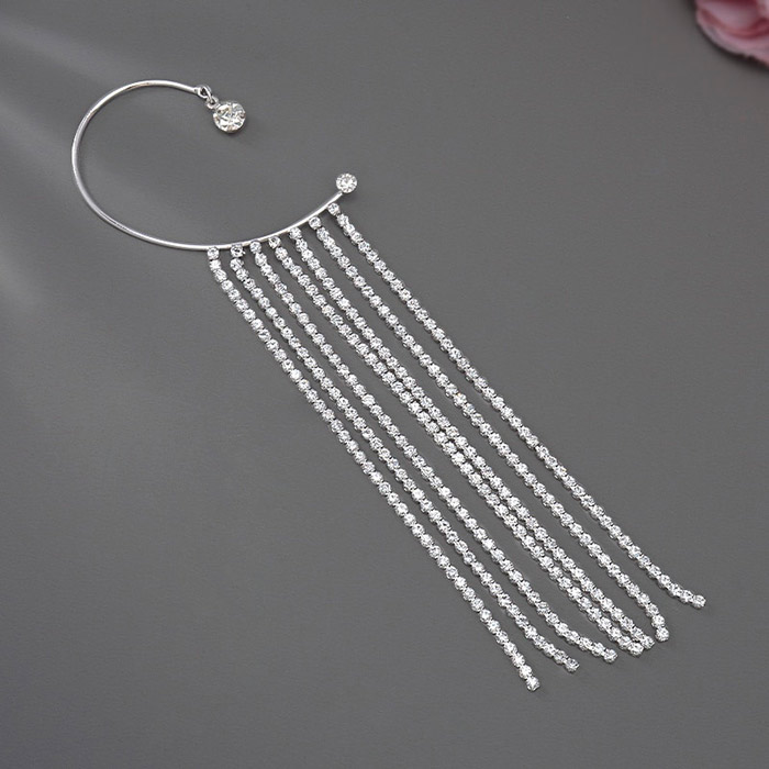 EarringCrystals, viseči uhani s kristalčki (1 kos) - Image 3