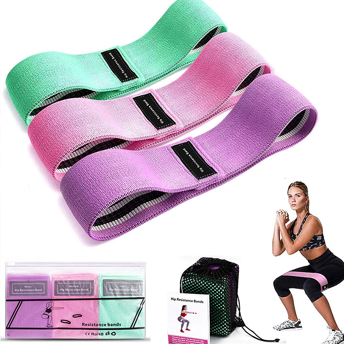 ExerciseBands, 3-delni set elastičnih trakov za vadbo - Image 7