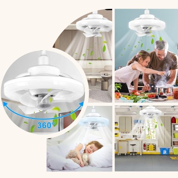 FANLIGHT, Ventilator z LED svetilko - Image 6