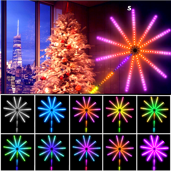 FIREWORK, Pametne LED dekorativne lučke - Image 10