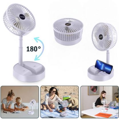 Prenosni zložljivi ventilator 3 v 1, FoldFan - Image 3
