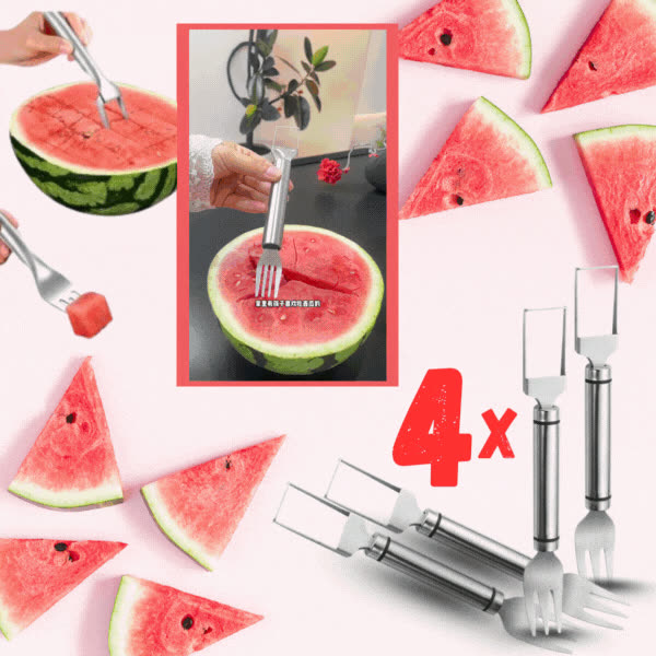 Rezalna vilica za lubenice 2-v-1, FRUITFORK - video