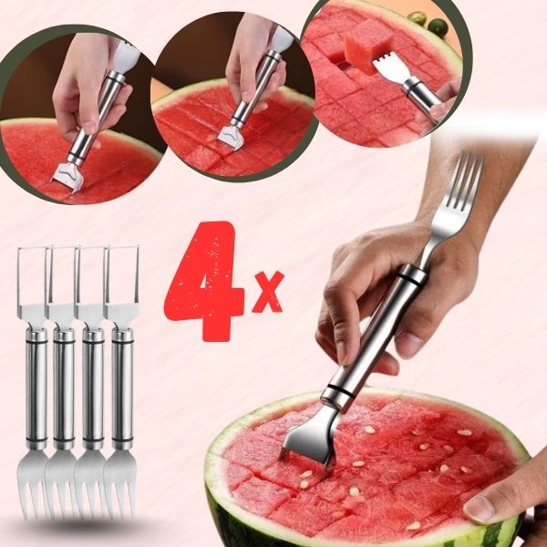 Rezalna vilica za lubenice 2-v-1, FRUITFORK - Image 3