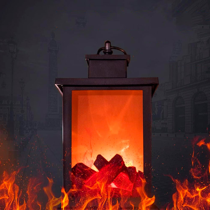 Svetilka je prenosna, zato je lahko čudovita dekoracija v katerem koli prostoru.