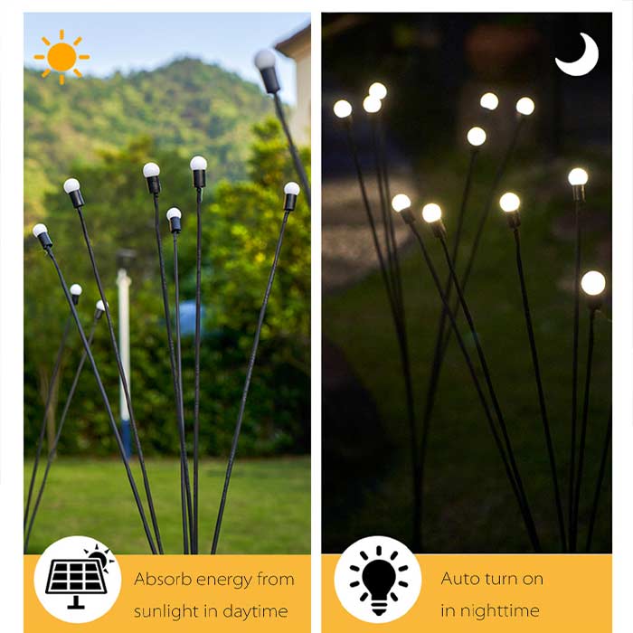 FireflyLights, solarna vrtna svetilka s 6 lučkami - Image 7