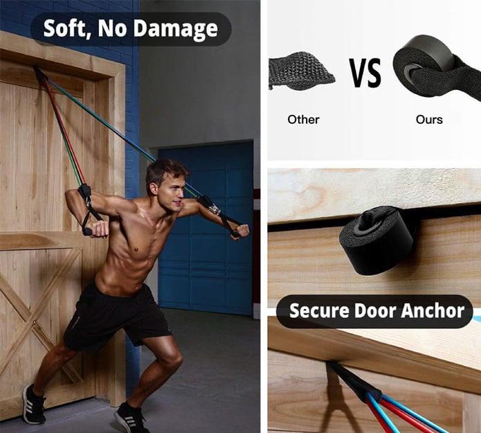 FitBands, elastike za trening z ročaji - Image 6
