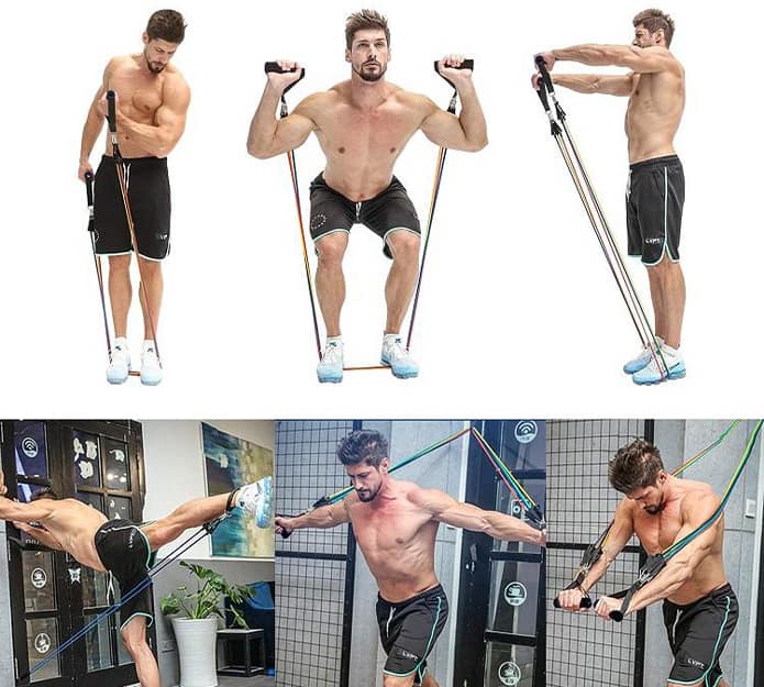 FitBands, elastike za trening z ročaji - Image 8