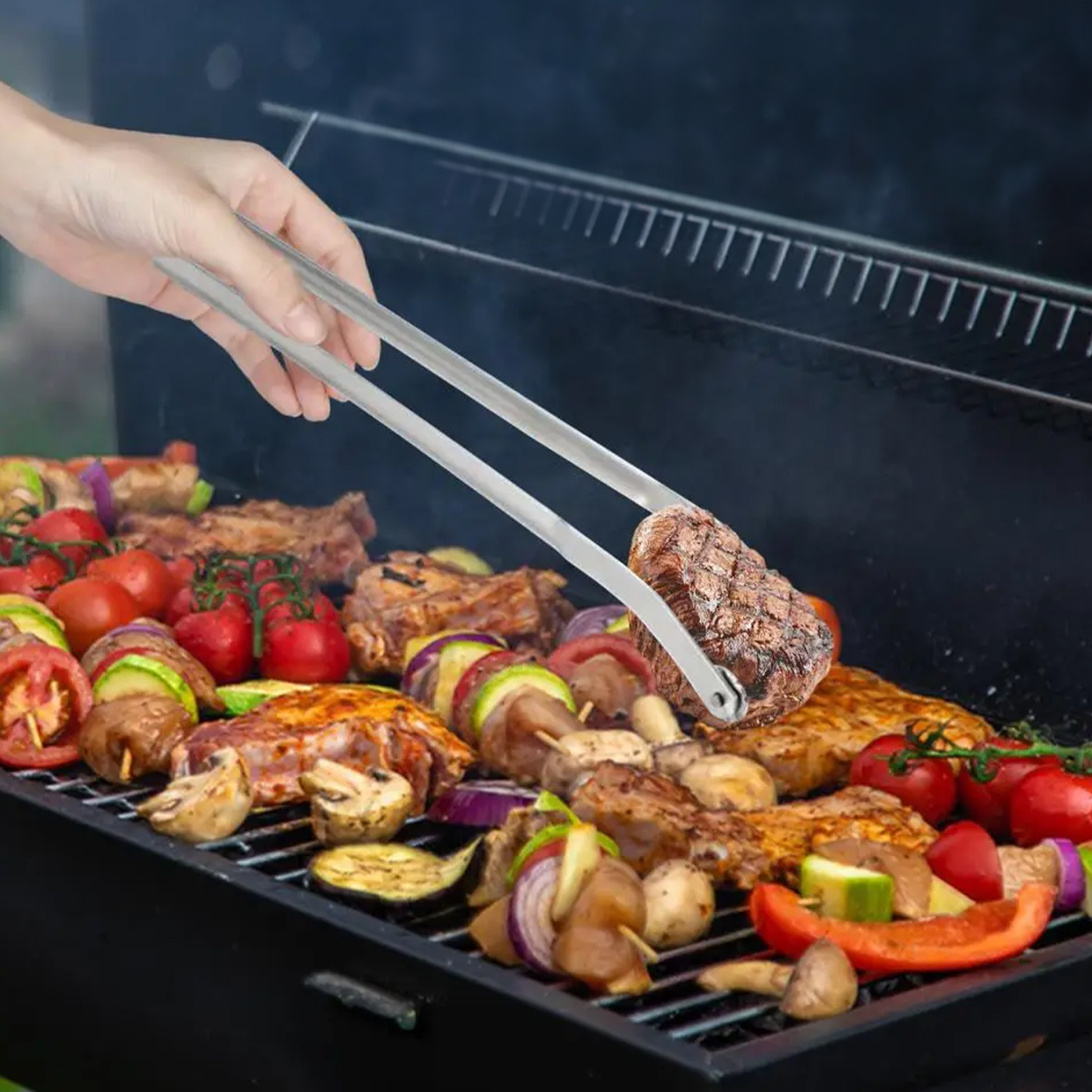 FlipBBQ, pripomoček za obračanje mesa in zelenjave na žaru - Image 8