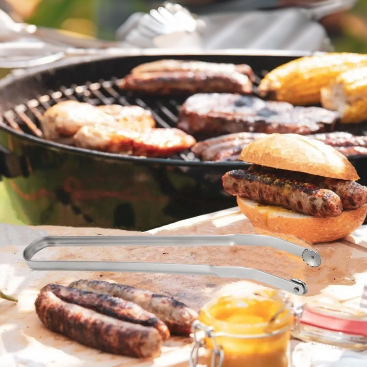 FlipBBQ, pripomoček za obračanje mesa in zelenjave na žaru - Image 9