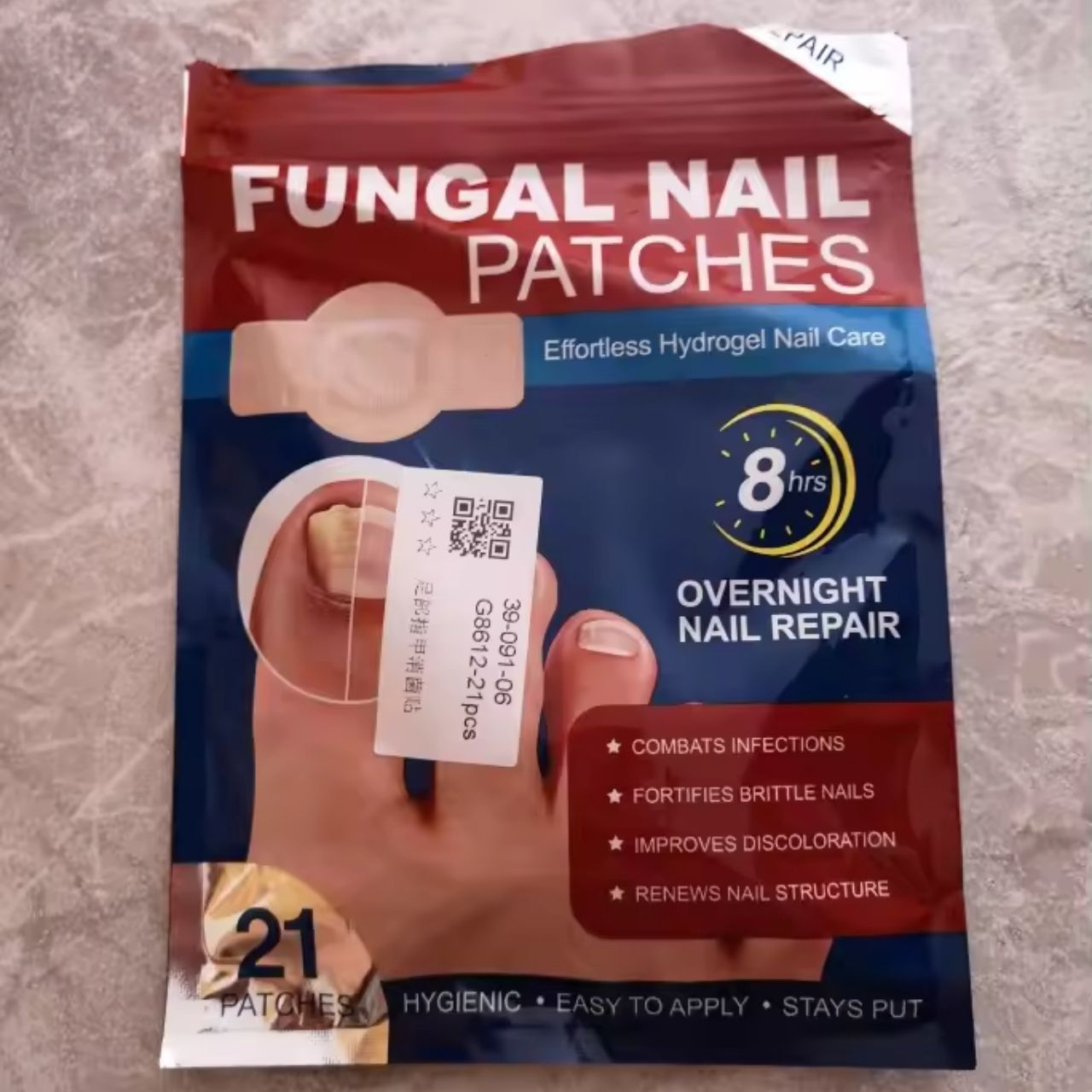 FungalPatches, obnovitveni obliži za nego poškodovanih nohtov (21 kos.) - Image 5