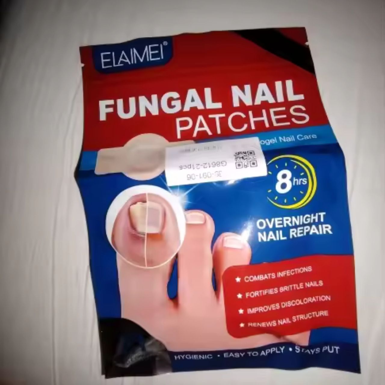 FungalPatches, obnovitveni obliži za nego poškodovanih nohtov (21 kos.) - Image 6